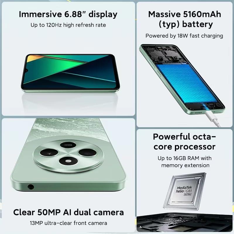         Xiaomi Smartphone POCO C75 4G 128GB/256GB       
